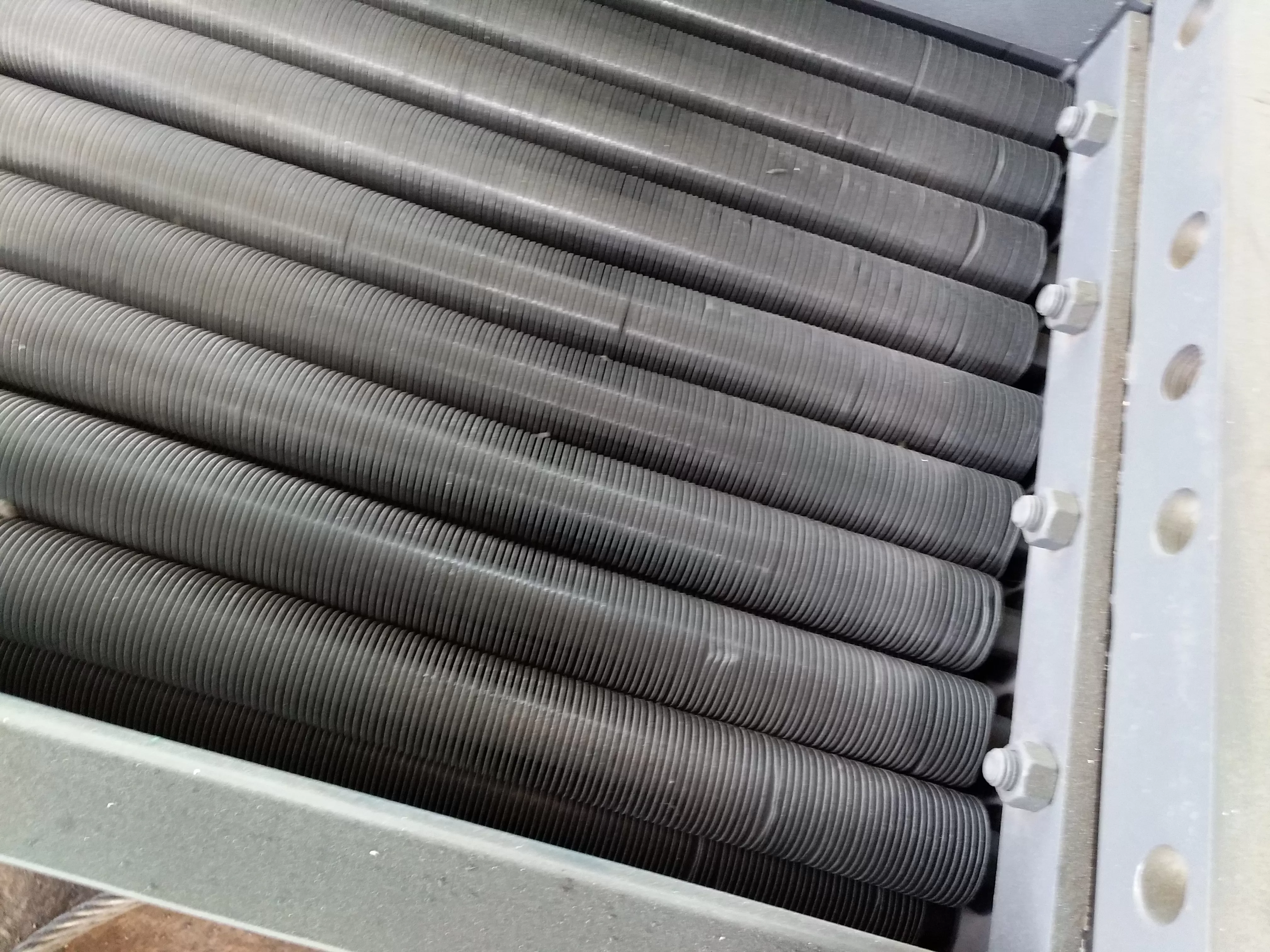 Air cooler tube replacement