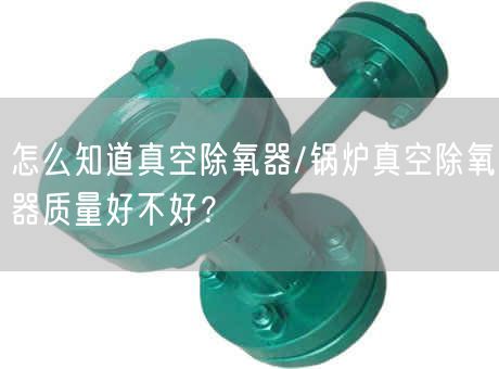 怎么知道真空除氧器/锅炉真空除氧器质量好不好？
