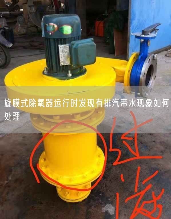 旋膜式除氧器运行时发现有排汽带水现象如何处理